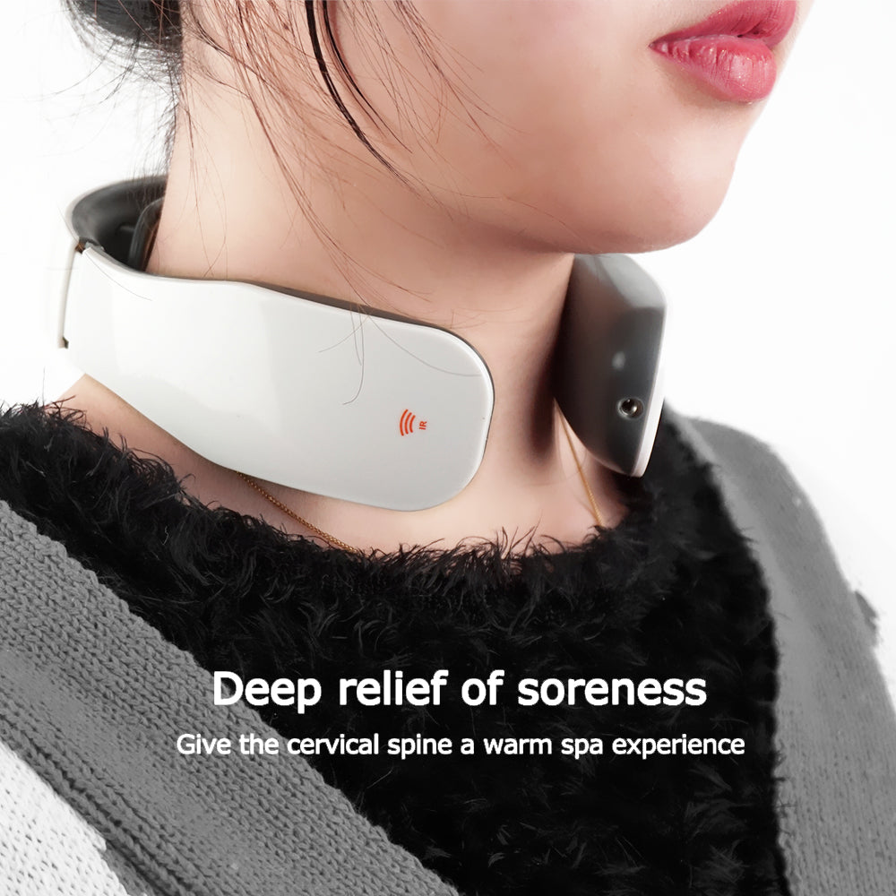 Masseur Cervical Intelligent KS-996-2C - Impulsions Électriques & Système Thermique