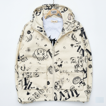 Veste Zippée à Capuche Graffiti Art « Urban Street »