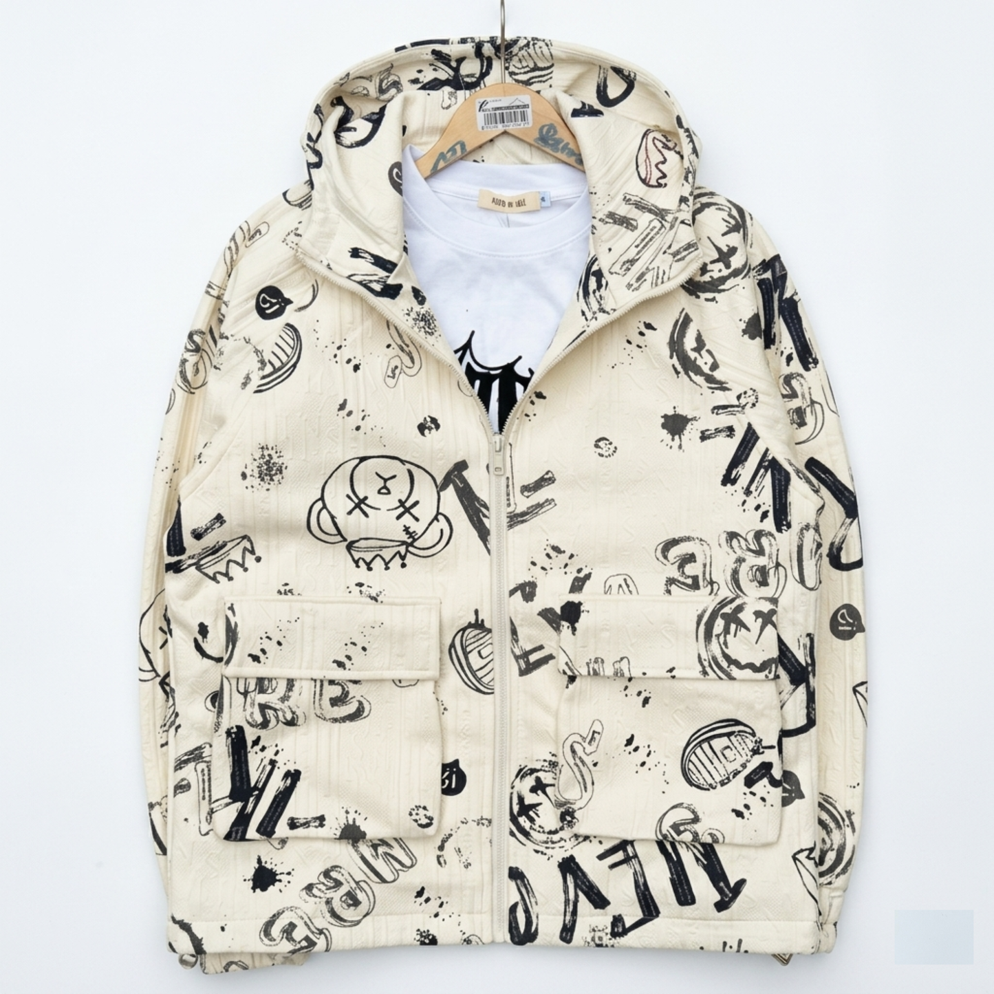 Veste Zippée à Capuche Graffiti Art « Urban Street »