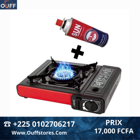 Réchaud à gaz butane portable