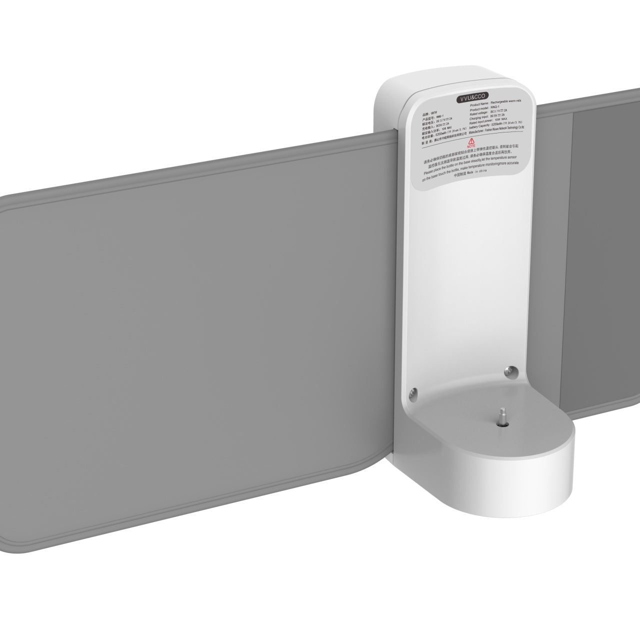 Housse Chauffante Intelligente USB - Affichage Digital - Pour Voyage
