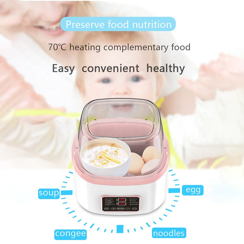 Chauffe-nutrition Intelligent AY-N18 - 8 Fonctions - Large Capacité pour 4 Flacons